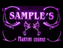 ADVPRO Name Personalized Custom Martini Lounge Cocktails Bar Wine Neon Light Sign st4-ti-tm - Purple