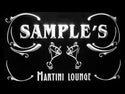 ADVPRO Name Personalized Custom Martini Lounge Cocktails Bar Wine Neon Light Sign st4-ti-tm - White