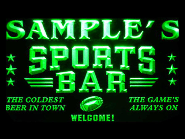 ADVPRO Name Personalized Custom Sports Bar Beer Pub Neon Sign st4-tj-tm - Green