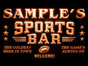 ADVPRO Name Personalized Custom Sports Bar Beer Pub Neon Sign st4-tj-tm - Orange