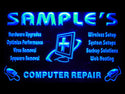 ADVPRO Name Personalized Custom Computer Repairs Shop Display Neon Sign st4-tr-tm - Blue