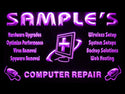 ADVPRO Name Personalized Custom Computer Repairs Shop Display Neon Sign st4-tr-tm - Purple