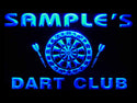 ADVPRO Name Personalized Custom Dart Club Bar Beer Neon Sign st4-ts-tm - Blue