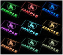 ADVPRO Name Personalized Custom French Bulldog Dog House Home Neon Sign st4-vh-tm - Multicolor