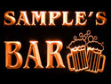 ADVPRO Name Personalized Custom Home Bar Beer Mugs Cheers Neon Sign st4-w-tm - Orange
