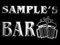 ADVPRO Name Personalized Custom Home Bar Beer Mugs Cheers Neon Sign st4-w-tm - White
