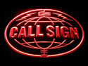 ADVPRO Custom Call Sign World Amateur Radio On Air Neon Sign st4-wc-tm - Red