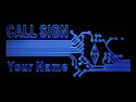 ADVPRO Your Name Call Sign Radio Led Neon Sign st4-wd-tm - Blue