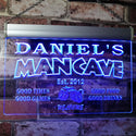 ADVPRO Daniel's Man Cave Bar Custom Personalized Name & Date Neon Sign st4-x0012-tm - Blue