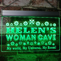 ADVPRO Helen's Woman Cave Room Custom Personalized Name Neon Sign st4-x2015-tm - Green