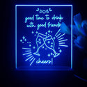 ADVPRO Home Bar girlish style Tabletop LED neon sign st5-j5002 - Blue