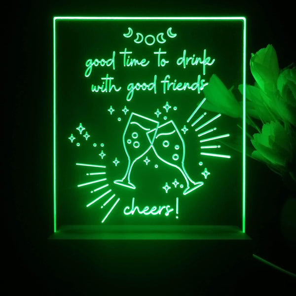 ADVPRO Home Bar girlish style Tabletop LED neon sign st5-j5002 - Green