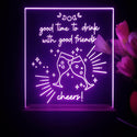 ADVPRO Home Bar girlish style Tabletop LED neon sign st5-j5002 - Purple