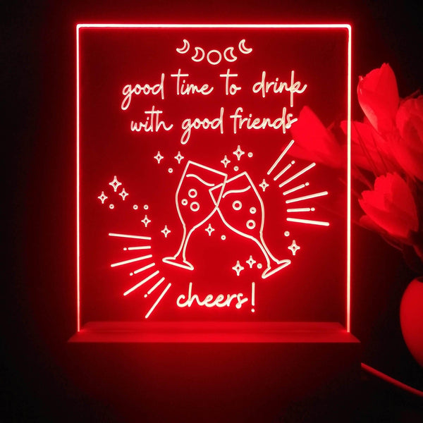 ADVPRO Home Bar girlish style Tabletop LED neon sign st5-j5002 - Red