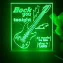 ADVPRO Rock you tonight Tabletop LED neon sign st5-j5003 - Green