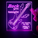 ADVPRO Rock you tonight Tabletop LED neon sign st5-j5003 - Purple