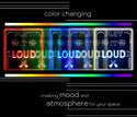 ADVPRO Play it LOUD Tabletop LED neon sign st5-j5008 - Color Changing