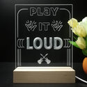 ADVPRO Play it LOUD Tabletop LED neon sign st5-j5008 - 7 Color
