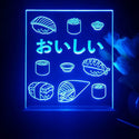 ADVPRO Sushi good taste (Japanese) Tabletop LED neon sign st5-j5017 - Blue