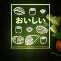 ADVPRO Sushi good taste (Japanese) Tabletop LED neon sign st5-j5017 - Yellow