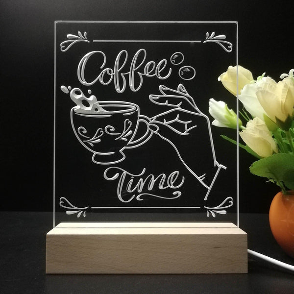 ADVPRO coffee time Tabletop LED neon sign st5-j5022 - 7 Color