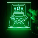 ADVPRO playing game 1st winner Tabletop LED neon sign st5-j5023 - Green