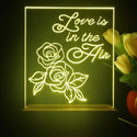 ADVPRO love in the air Tabletop LED neon sign st5-j5028 - Yellow