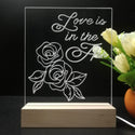 ADVPRO love in the air Tabletop LED neon sign st5-j5028 - 7 Color