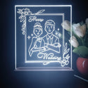 ADVPRO happy wedding Tabletop LED neon sign st5-j5029 - White