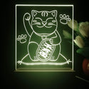 ADVPRO japan money cat Tabletop LED neon sign st5-j5031 - Yellow