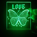 ADVPRO butterfly with wording love Tabletop LED neon sign st5-j5032 - Green