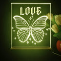 ADVPRO butterfly with wording love Tabletop LED neon sign st5-j5032 - Yellow