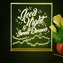 ADVPRO Good night and sweet dreams Tabletop LED neon sign st5-j5038 - Yellow