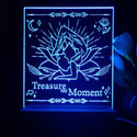 ADVPRO Treasure the moment Tabletop LED neon sign st5-j5039 - Blue