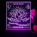 ADVPRO Treasure the moment Tabletop LED neon sign st5-j5039 - Purple