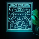 ADVPRO space explores meet alien Tabletop LED neon sign st5-j5041 - Sky Blue