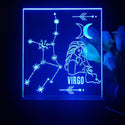ADVPRO Zodiac Virgo Tabletop LED neon sign st5-j5042 - Blue