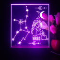 ADVPRO Zodiac Virgo Tabletop LED neon sign st5-j5042 - Purple