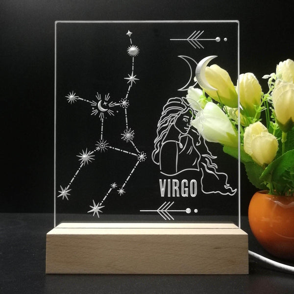 ADVPRO Zodiac Virgo Tabletop LED neon sign st5-j5042 - 7 Color
