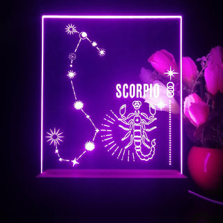ADVPRO Zodiac Scorpio Tabletop LED neon sign st5-j5044 - Purple