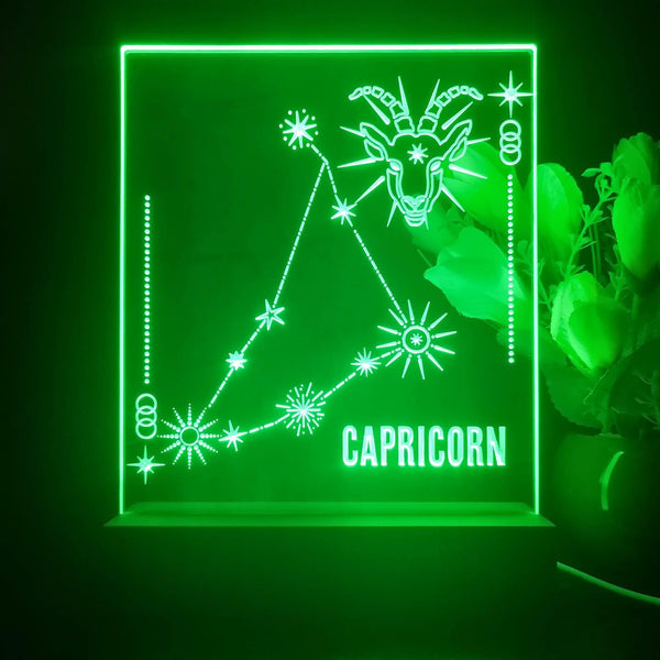 ADVPRO Zodiac Capricorn Tabletop LED neon sign st5-j5046 - Green