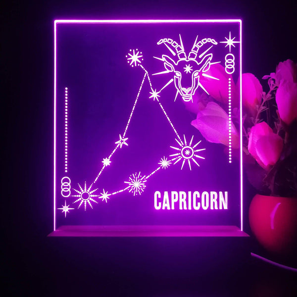 ADVPRO Zodiac Capricorn Tabletop LED neon sign st5-j5046 - Purple