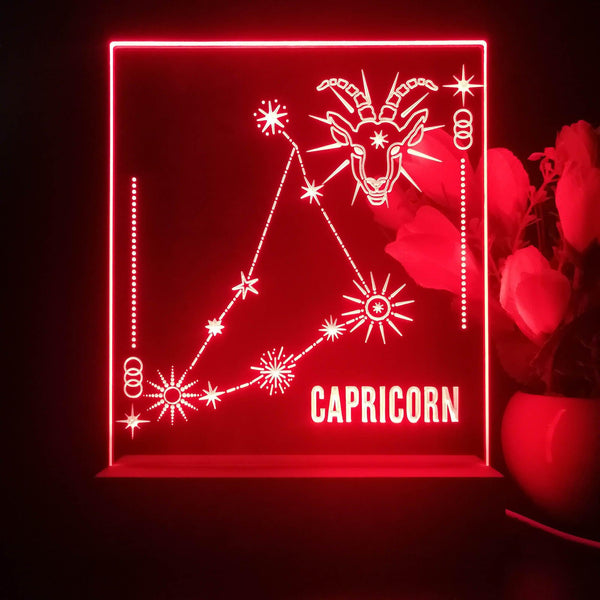 ADVPRO Zodiac Capricorn Tabletop LED neon sign st5-j5046 - Red