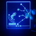 ADVPRO Zodiac Aquarius Tabletop LED neon sign st5-j5047 - Blue