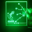 ADVPRO Zodiac Aquarius Tabletop LED neon sign st5-j5047 - Green