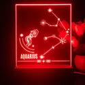 ADVPRO Zodiac Aquarius Tabletop LED neon sign st5-j5047 - Red