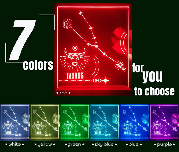 ADVPRO Zodiac Taurus Tabletop LED neon sign st5-j5050