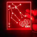 ADVPRO Zodiac Gemini Tabletop LED neon sign st5-j5051 - Red