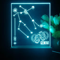 ADVPRO Zodiac Gemini Tabletop LED neon sign st5-j5051 - Sky Blue