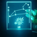 ADVPRO Zodiac Leo Tabletop LED neon sign st5-j5053 - Sky Blue